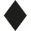 Black diamond symbol